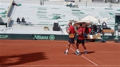 منتخب التنس يهزم قبرص في تصفيات كأس ديفيز