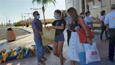 ميناء السخنة يستقبل آلاف السائحين على متن ٣ سفن 