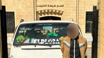 سقوط سائق لسرقة سيارة ميكروباص وطمس رقمى الشاسية والموتور