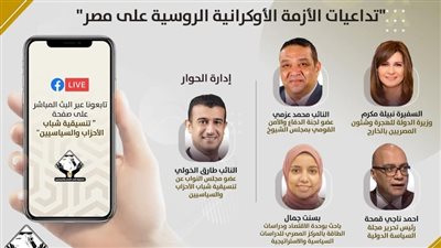 التنسيقية تفتح النقاش حول تداعيات الأزمة الأوكرانية الروسية على مصر