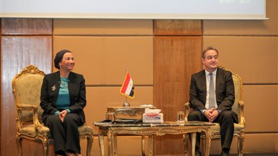 وزيرة البيئة تلتقي الرئيس التنفيذي لصندوق المناخ الأخضر | صور