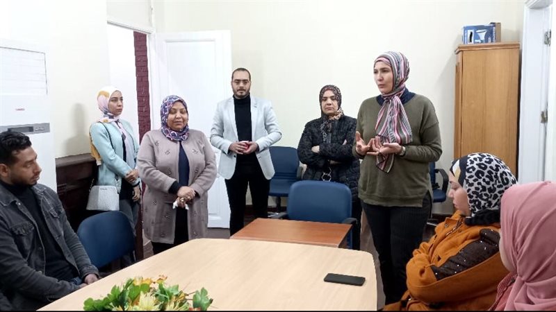 جانب من افتتاح المركز