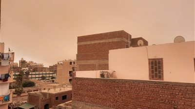 عاصفة ترابية تضرب الإسماعيلية.. والمحافظة تحذر قائدي السيارات من انخفاض الرؤية | صور