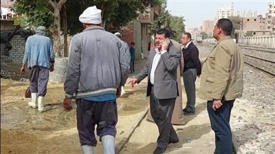 حصر الأراضي المقترحة لمشروعات حياة كريمة في الواسطى ببني سويف 