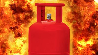 الإستماع لأقوال الشهود في حادث انفجار أسطوانة غاز بالجيزة