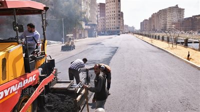 محافظ الغربية يتفقد أعمال تطوير كورنيش منطقة الغفران بطنطا | صور