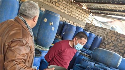 ضبط 150 برميل مخلل و5 أطنان ملح فاسد في الدقهلية