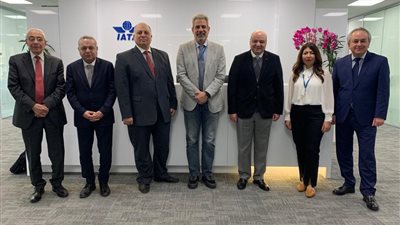 استمرارًا للتعاون في المجال الجوي.. وفد الطيران المصري يلتقي ممثلي الاياتا بالأردن