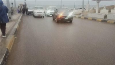 سقوط أمطار خفيفة على محافظة الإسكندرية | فيديو