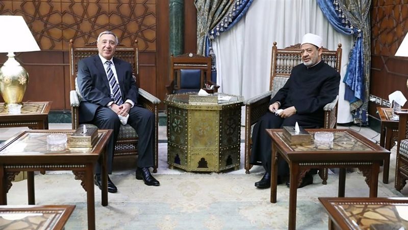 شيخ الأزهر والمستشار