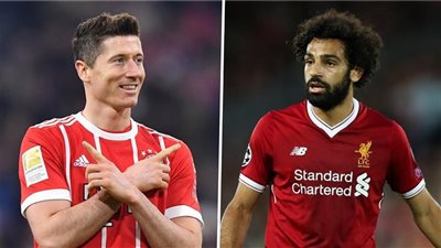 صراع الحذاء الذهبي.. ليفاندوفسكي في الصدارة ويلاحقه بنزيما وصلاح 