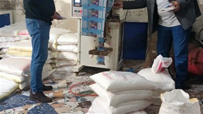 تموين العامرية يضبط 10 أطنان ملح طعام مجهول المصدر 