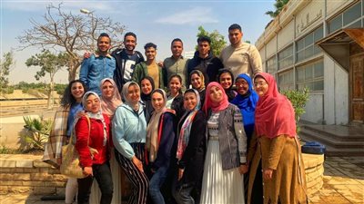 «نقلة».. حملة لطلاب حلوان للترويج لقطارات الدولة الحديثة