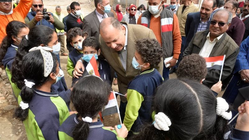 طلاب المدارس بأسيوط