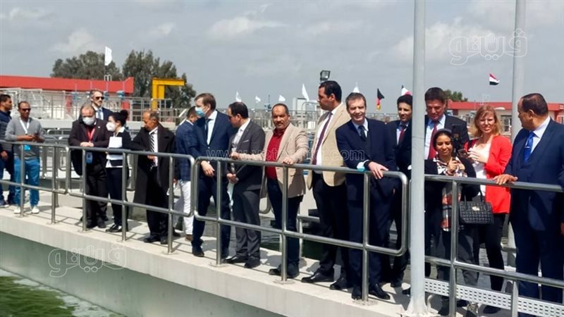 تفقد مشروع محطة معالجة