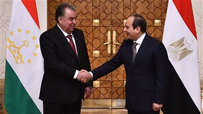 تفاصيل المباحثات المصرية الطاجكستانية اليوم بقصر الاتحادية