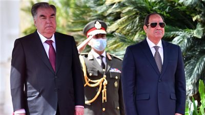 رئيس طاجيكستان: مهتمون بالاستفادة من المشروعات القومية والتجربة التنموية الرائدة التي تشهدها مصر تحت قيادة السيسي