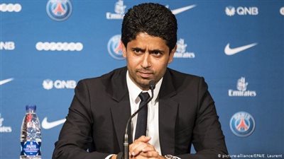 هاشتاج ناصر الخليفي يتصدر تويتر بعد اقتحامه غرفة حكام مباراة ريال مدريد