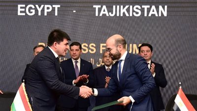 منتدى الأعمال المصري الطاجيكي يشهد توقيع 11 مذكرة تفاهم لتعزيز التعاون 