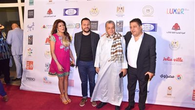 نجوم الفن على الريد كاربت في حفل ختام مهرجان الأقصر | صور