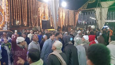 المئات يشاركون في مولد الشيخ محمد فتوح بالغربية | فيديو وصور 
