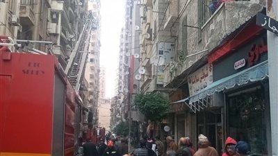 الحماية المدنية بالإسكندرية تسيطر على حريق في شقة سكنية