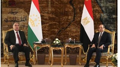  شاهد نشاط السيسي اليوم.. قمة مصرية طاجيكستانية بالاتحادية الأبرز