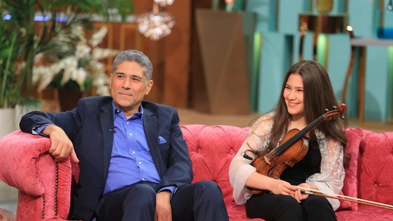 أحمد أبو زهرة وابنته