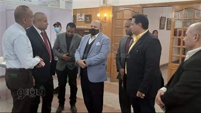 رئيس لجنة انتخابات المهندسين يتفقد لجان التصويت بالجيزة | صور