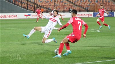يحيى جبران يحرز الهدف الأول للوداد في الزمالك| صور
