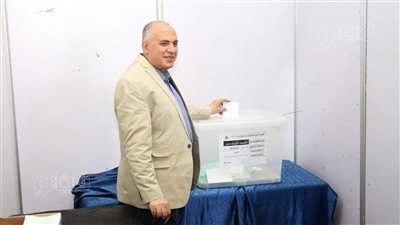 وزيرا الري والإنتاج الحربي يشاركان في انتخابات المهندسين | صور 