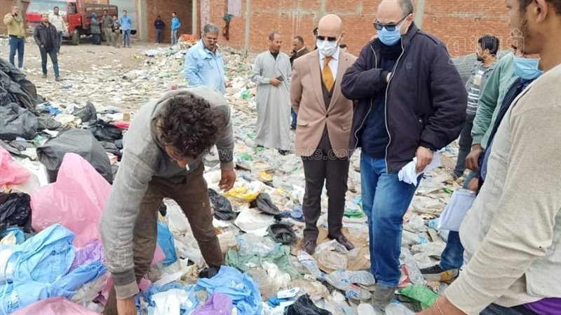 ضبط نفايات طبية خطرة