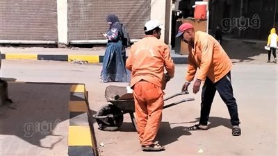 حملة لنظافة وتجميل شوارع المحلة الكبرى |صور