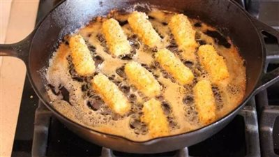 أفضل طريقة لعمل الجبنة الرومي المقلية