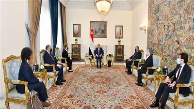 السيسي: نقدر التعاون المثمر مـع الأمم المتحدة بقضية تغير المناخ وتأثيراتها على العالم