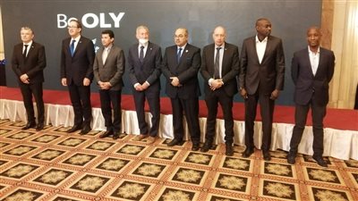 صبحي ومصطفى وحطب يشاركون في فعاليات مؤتمر الرابطة العالمية للاعبين الأولمبيين الأفارقة