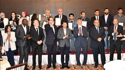 وزير الرياضة يشهد اجتماعات الرابطة العالمية للاعبين الأولمبيين الأفارقة