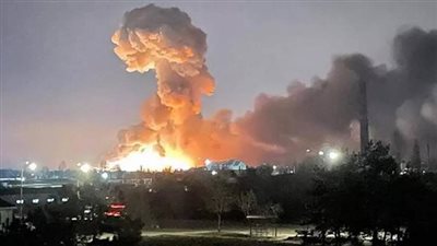 سماع دوي انفجارات متواصلة داخل كييف