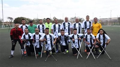 المقاولون العرب يستعد لبدء رياضة كرة القدم ذات الساق الواحدة