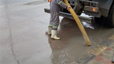 هطول أمطار متوسطة على مناطق متفرقة في الإسكندرية | صور 