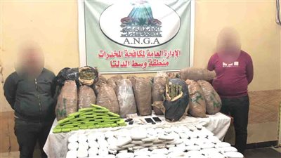 ضبط 100 كيلو بانجو وسلاح ناري بحوزة عنصر إجرامي في الشرقية 