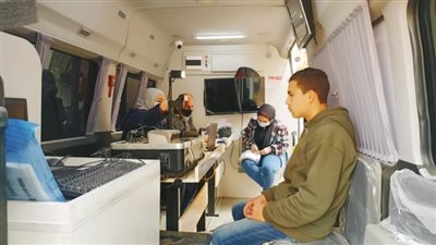 قوافل متنقلة لاستخراج وتجديد وثائق الأحوال المدنية | صور 