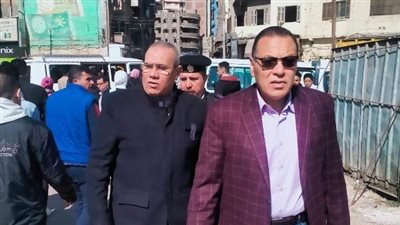 محافظ الشرقية يتابع انتهاء أعمال الموقف الجديد وتغطية مصرف خورشيد ببلبيس | صور 