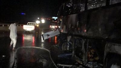 حادث أليم يطيح بعشرات اللاجئين من أوكرانيا