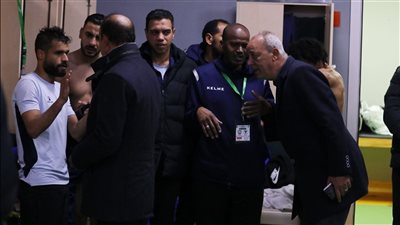 كيف احتفل مجلس المصري واللاعبون بالفوز على أوتوهو الكونغولي | صور