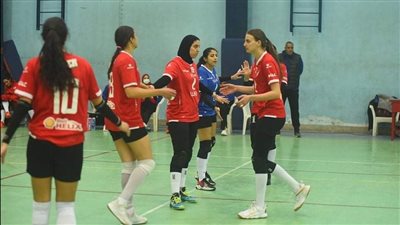 الأهلي والزمالك وجها لوجه في قمة دوري سيدات الكرة الطائرة 
