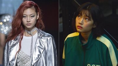 إطلالة غريبة لـ هويون جونج في حفل Critics Choice Awards.. فيديو