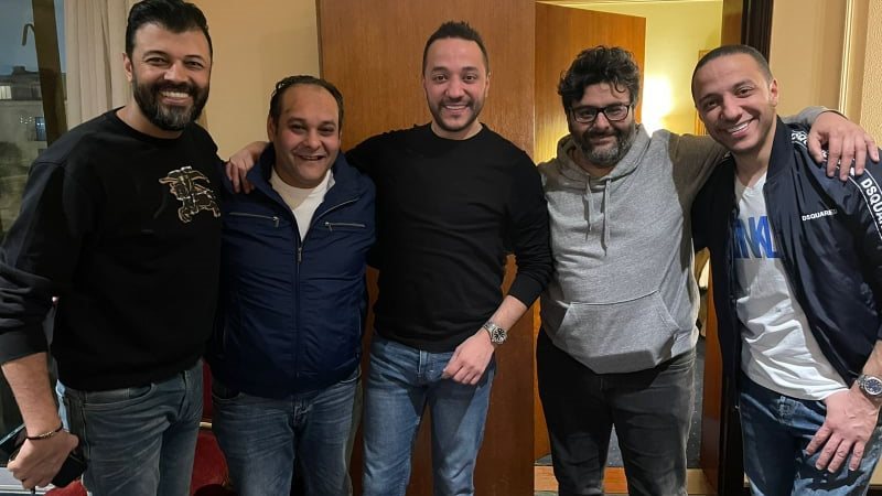محمد البوغة مع وليد