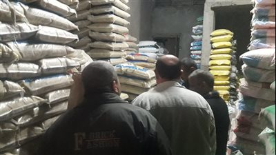  ضبط 18 طن دقيق وأرز وأعلاف خلال حملة لمواجهة الاحتكار بالمنوفية