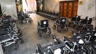 أخبار المنوفية | تجهيز 14 صومعة للقمح وتسليم 55 كرسيا كهربائيا